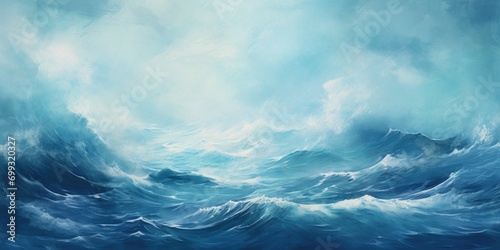 blue on blue paint background art abstract background for paint, light white and dark emerald, dark gray and light aquamarine, luminous seascapes