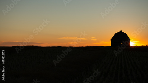 Barn Sunset 