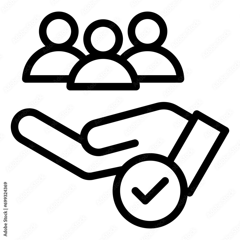 Consumer service icon Consumer service icon
