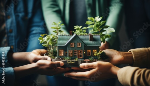 Unity and Teamwork: Holding a Model House Together