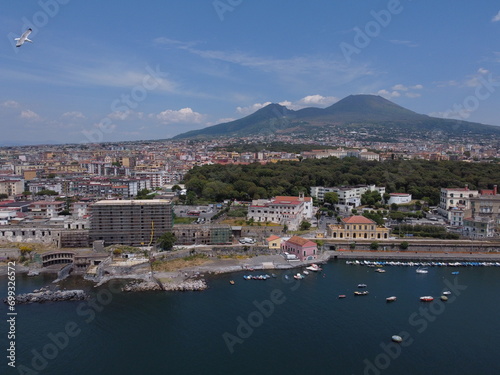 Mount Vesuvius Overlooking Granatello, Portici