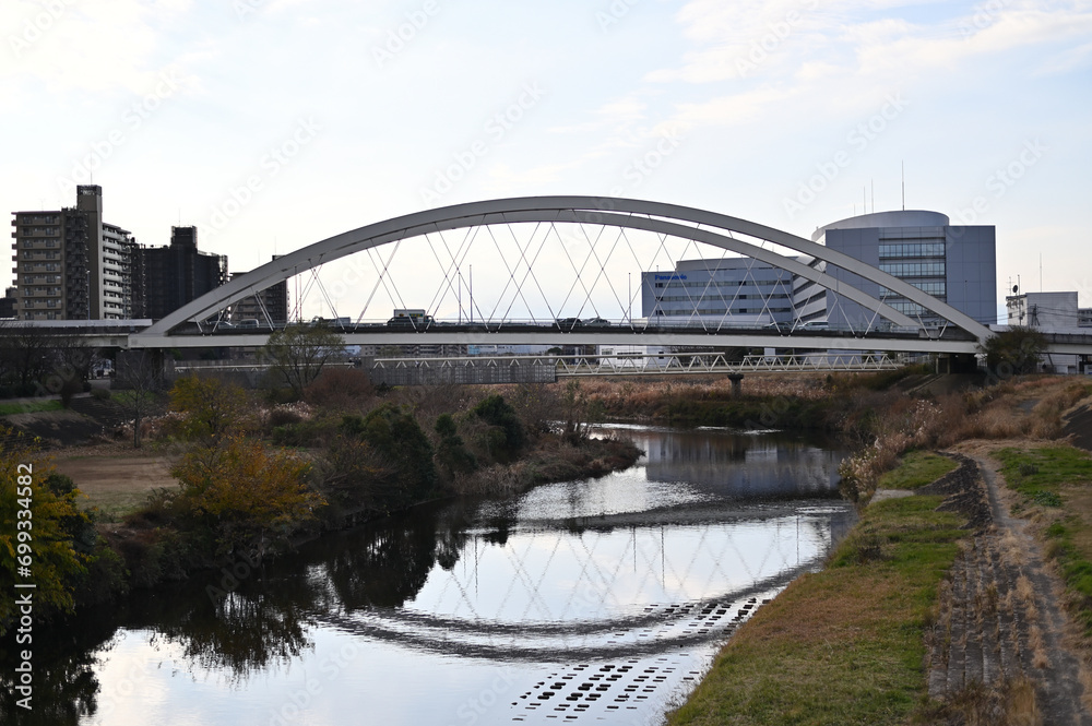 Naklejka premium 橋