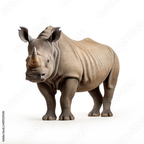 cute rhinoceros looking