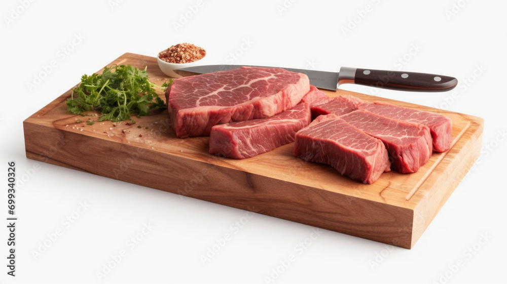 Fototapeta premium Meat Cut on the Board