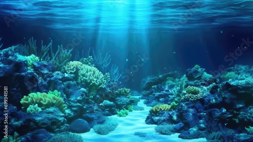 A Glimpse of the Glassy Coral Reef Under the Northern Seas