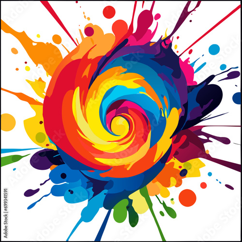 abstract colorful background	