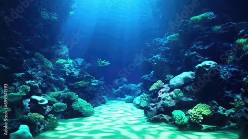 A Glimpse of the Glassy Coral Reef Under the Northern Seas