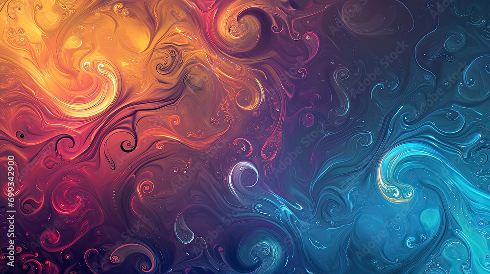 Whimsical abstract background Whimsical abstract background