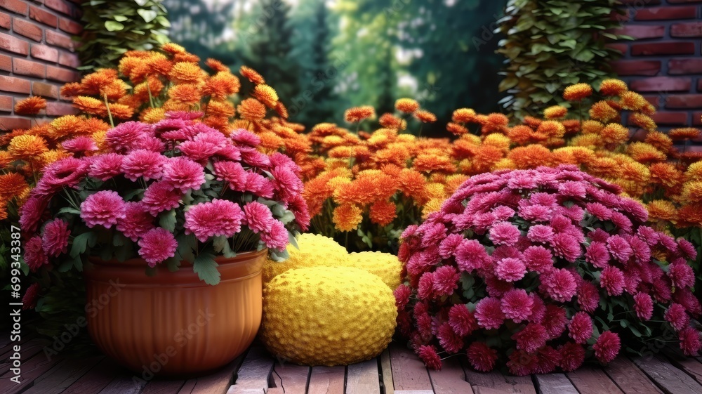 A Symphony of Autumn Blooms