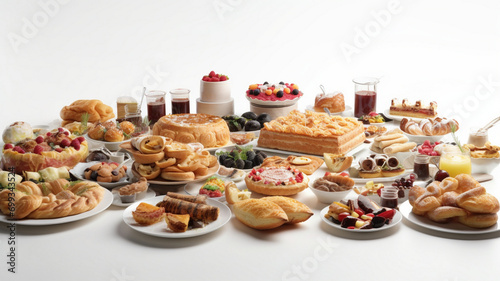 Various Foods, Banquet, Served Table