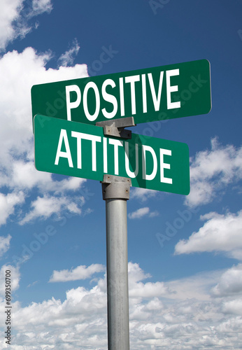 positive attitude sign © Sandstone PS
