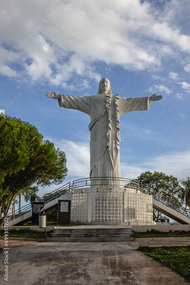 Cristo Redentor da cidade de de Corumbá, região do Pantanal Sul, Estado do Mato Grosso do Sul, Brasil Cristo Redentor da cidade de de Corumbá, região do Pantanal Sul, Estado do Mato Grosso do Sul, Brasil