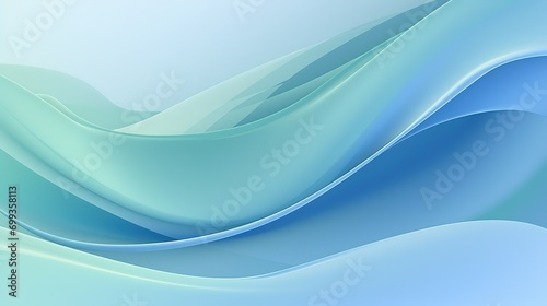 abstract blue wave background