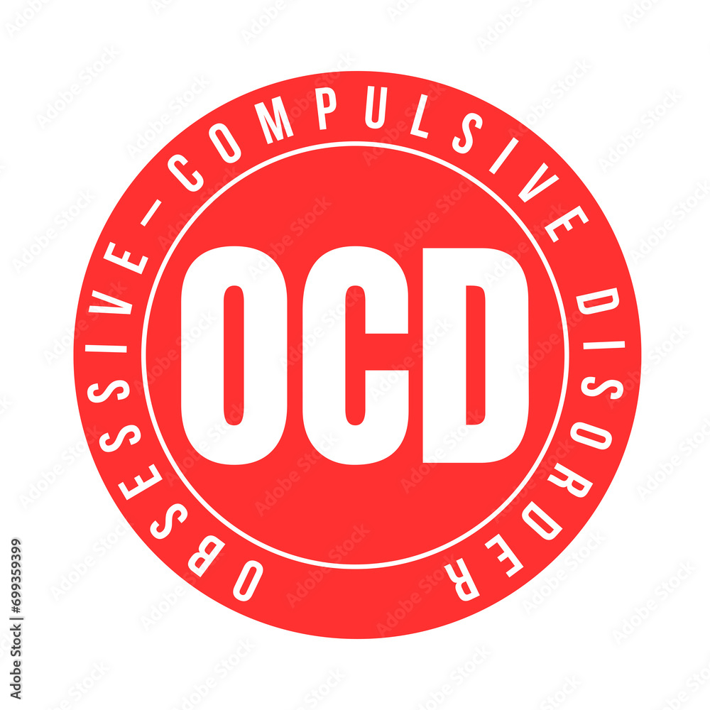 OCD obsessive compulsive disorder symbol icon OCD obsessive compulsive disorder symbol icon