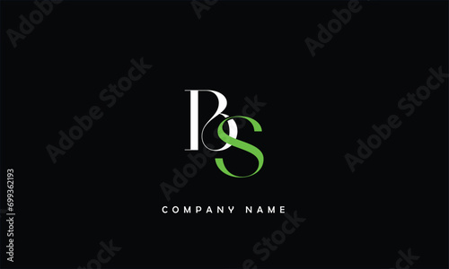 SB, BS, S, B Abstract Letters Logo Monogram photo