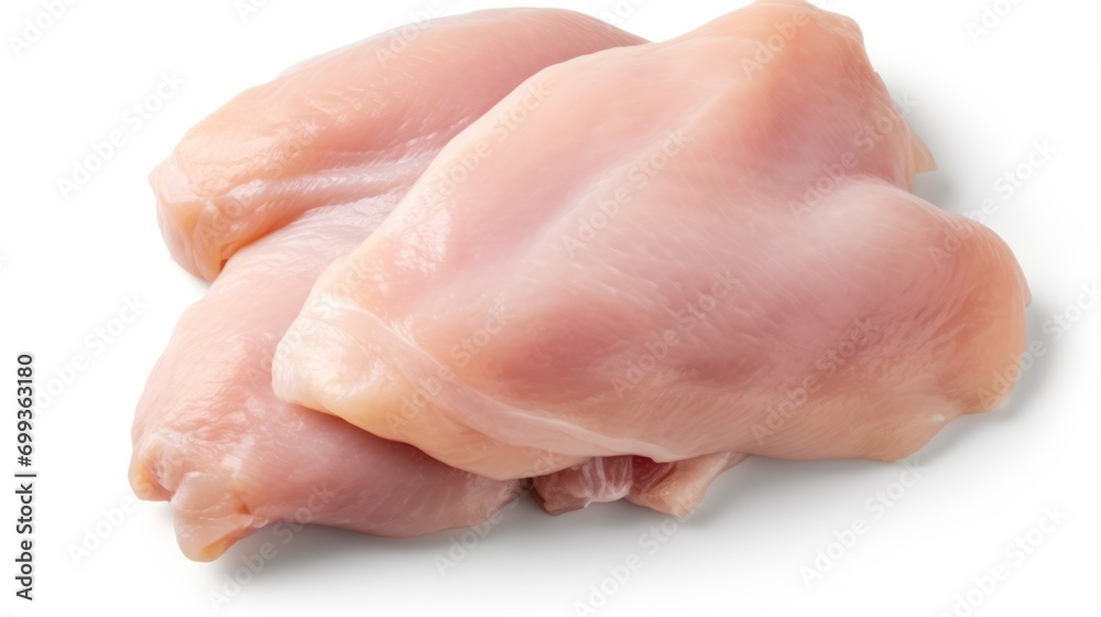 Fresh chicken meat shot on transparent background Fresh chicken meat shot on transparent background