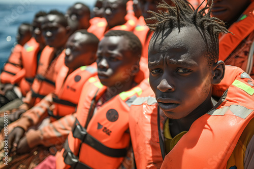 African Immigrants Rescued in the Open Ocean