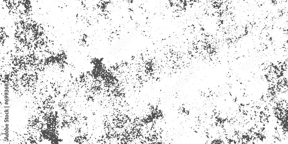 Abstract grunge texture black and white color background vector