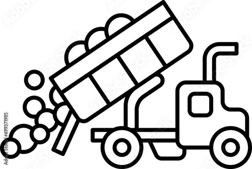 unloading  icon