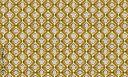 Background with 3D motifs and elegant shadows