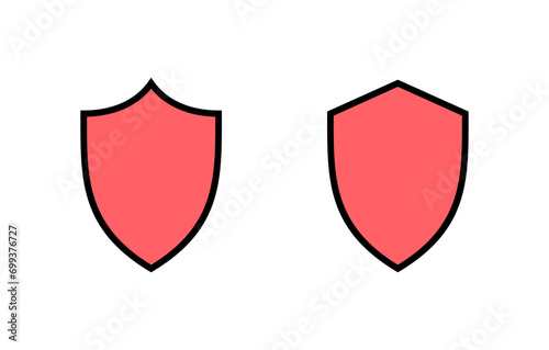 Free Download Shield icon set illustration. Protection icon. Security sign and symbol - GFXLoad