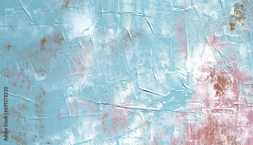 Wallpaper Mural Abstract rusty metal wall with vibrant colored paint generated by AI Torontodigital.ca