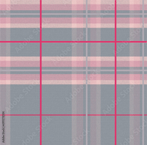 seamless pink checks pattern on background