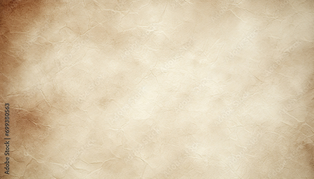 Obraz premium Old paper with stained, rough, grunge pattern generated by AI