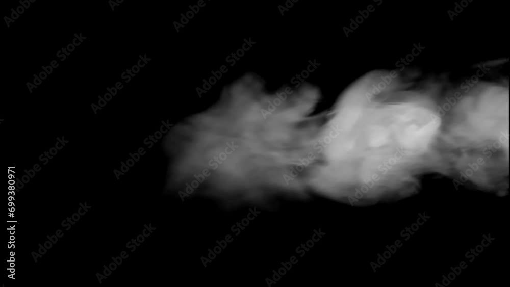 Smoke effect with black screen Smoke effect with black screen