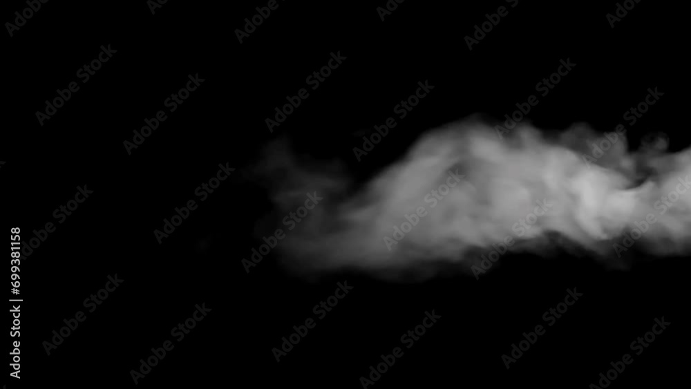 Smoke effect with black screen Smoke effect with black screen