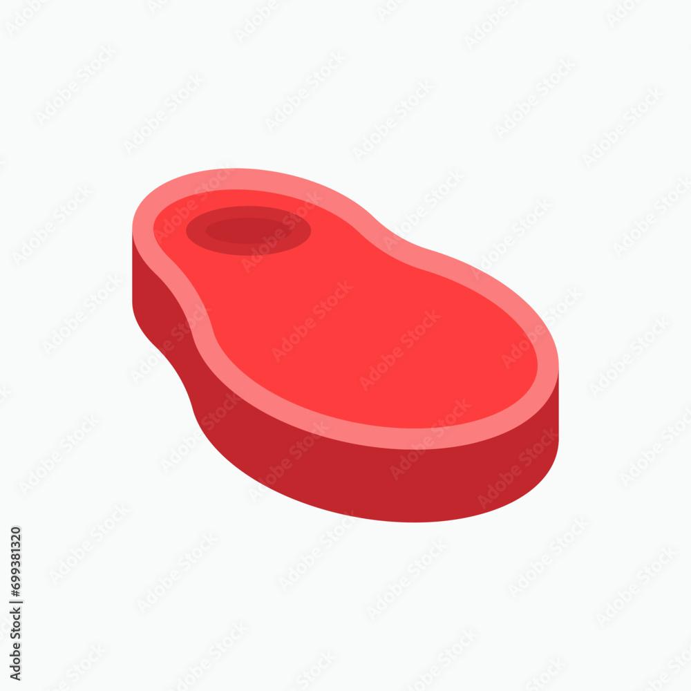 Meat Icon. Food, Flesh Symbol - Vector. Meat Icon. Food, Flesh Symbol - Vector.