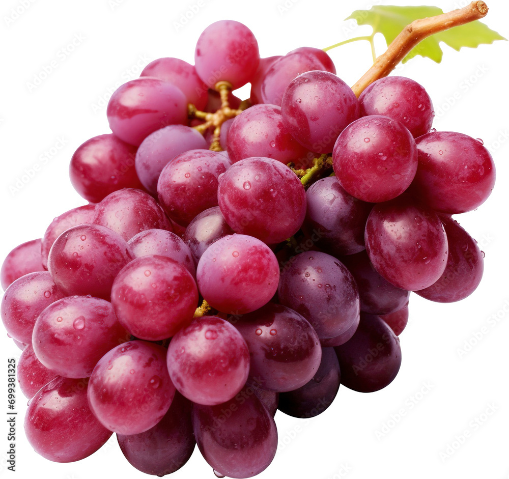Bunch of grapes isolated on transparent background. PNG Bunch of grapes isolated on transparent background. PNG