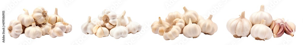 Collection of PNG. Garlic isolated on a transparent background. Collection of PNG. Garlic isolated on a transparent background.
