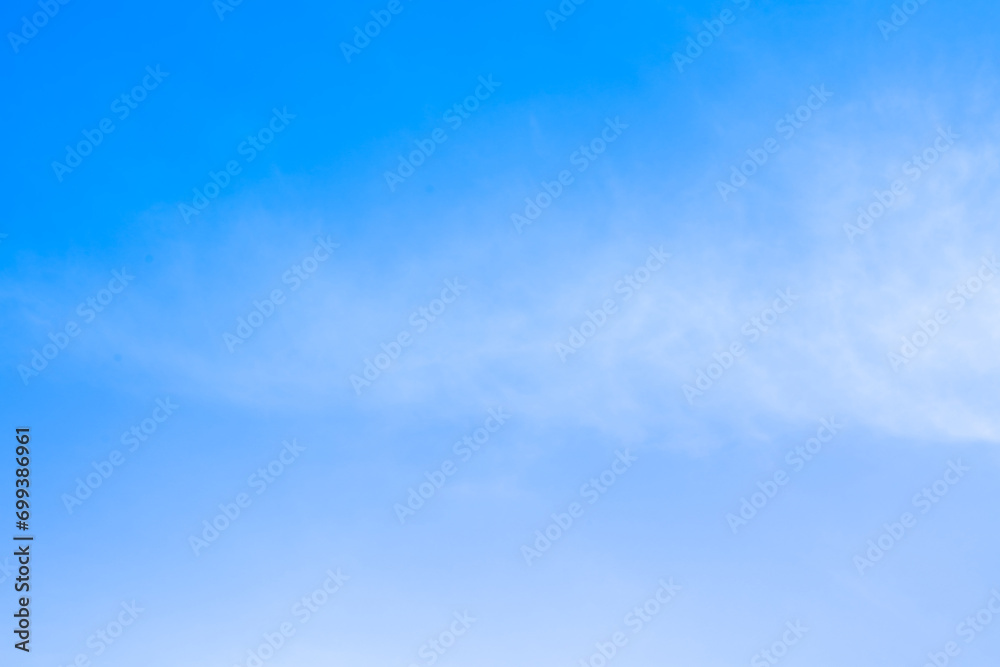 blue sky with beautiful natural white clouds