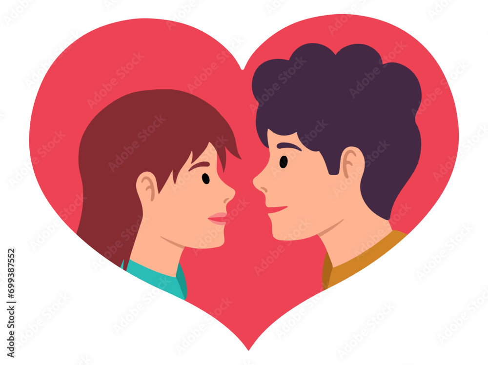 Romantic Male and Female Avatar character
Romantic Male and Female Avatar character