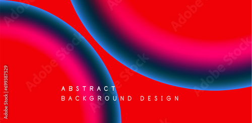 Abstract vector backdrop with fluid, geometric elements. Harmonious blend of form and color, evoking dynamic and captivating visual landscape for wallpaper, banner, background, landing page