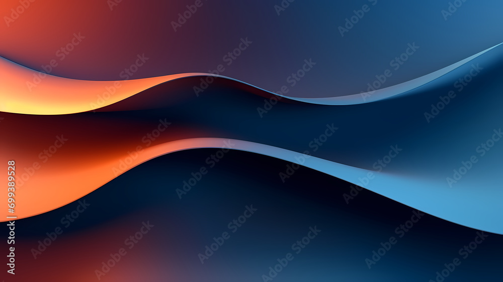 Digital technology blue rhythm wavy line abstract graphic poster web page PPT background with generative Digital technology blue rhythm wavy line abstract graphic poster web page PPT background with generative