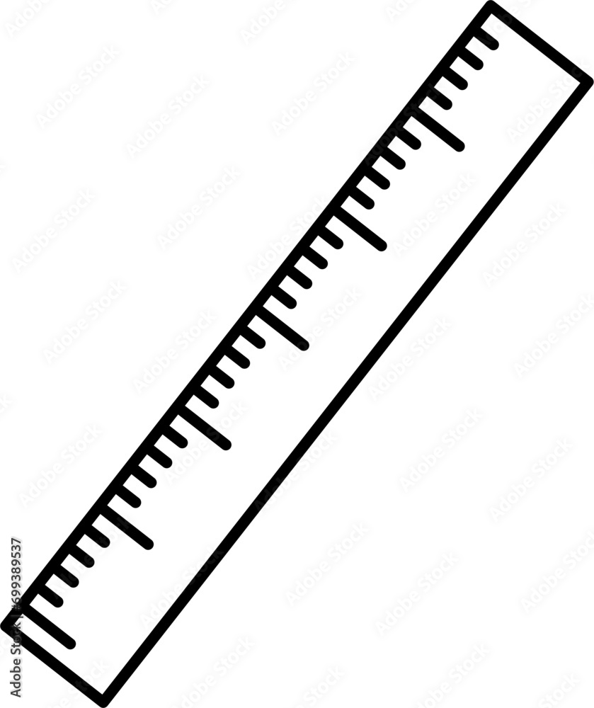 Ruler Planner and Journal Drawing Doodle Vector Illustration Ruler Planner and Journal Drawing Doodle Vector Illustration