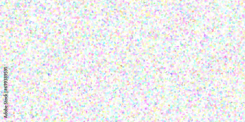 Festive confetti. Celebration stars. Colorful star. Abstract design with white paper texture background. Noise texture, hexagonal shapes, 