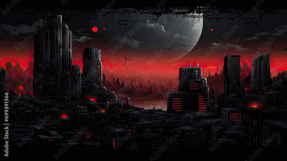 art of brutalist city skyline night grey art of brutalist city skyline night grey