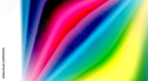 Color mixing liquid rainbow shape background