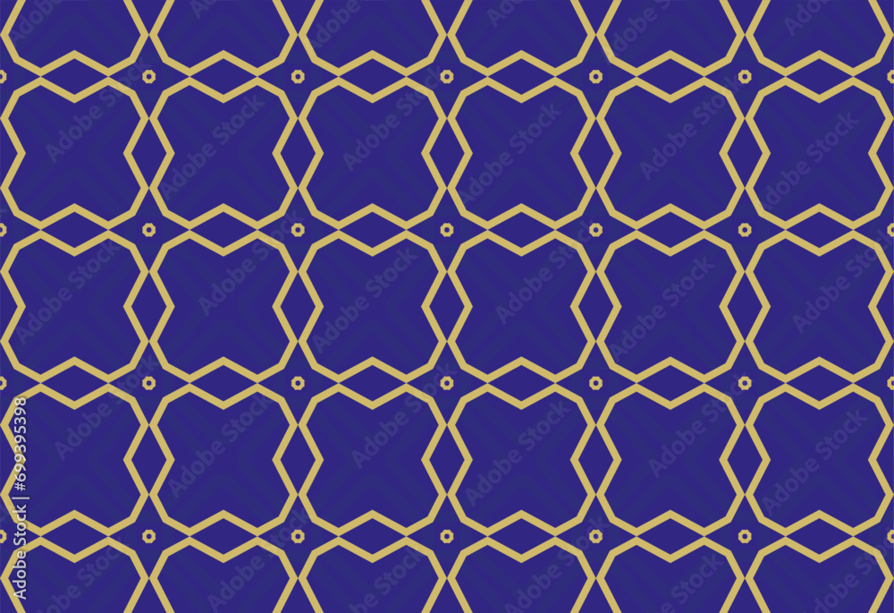 Fototapeta premium Ornaments on dishes, textiles, wallpaper. Abstract decorative vintage texture.