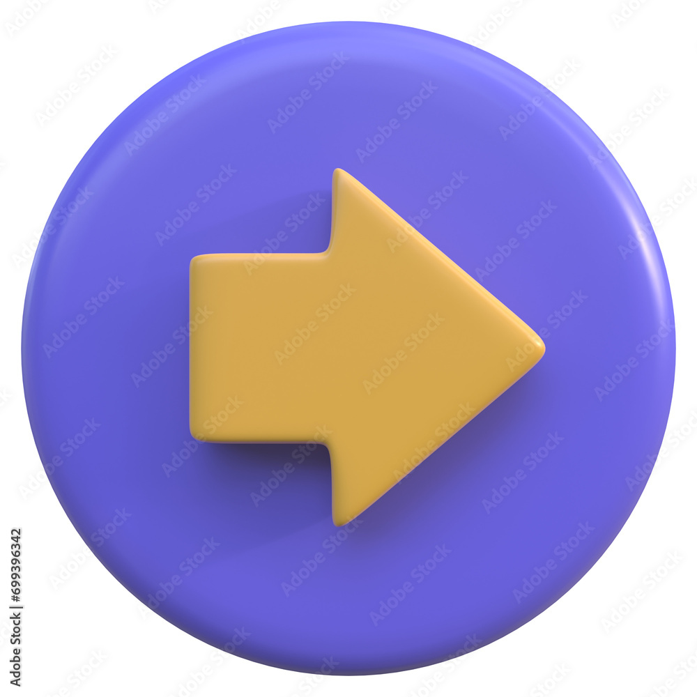 3D Button Arrow Left 3D Button Arrow Left