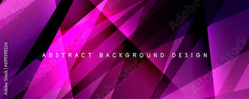 Breaking Glass Background, Kaleidoscope effect. Transparent Straight Lines. Dynamic Light Rays effect. Vector Illustration For Wallpaper, Banner, Background, Card, Book Illustration, landing page