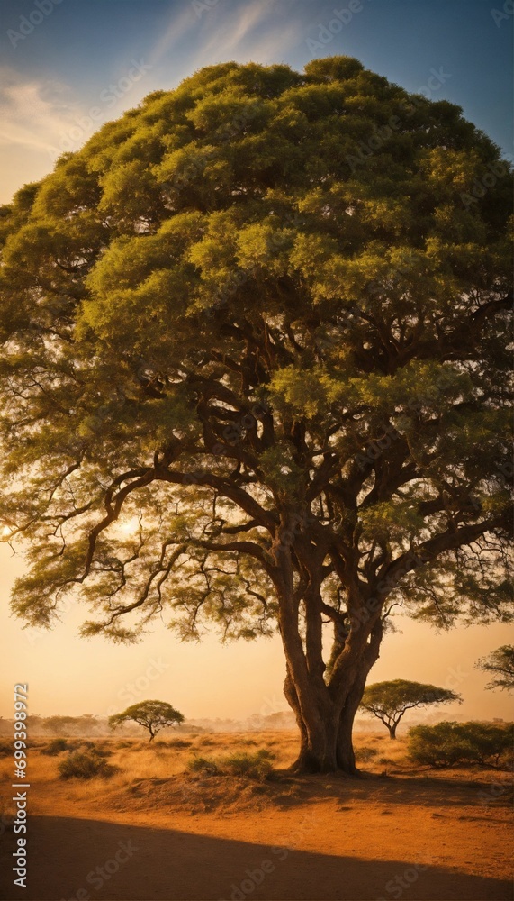 Acacia trees communicate with each other Acacia trees communicate with each other