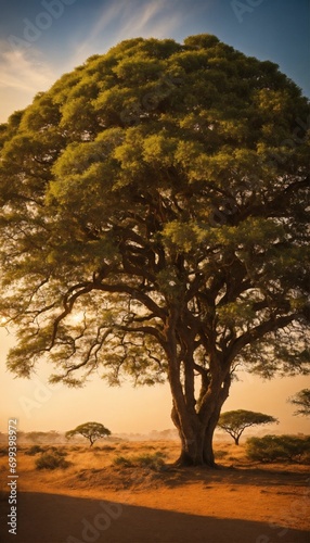 Acacia trees communicate with each other © Muhammad