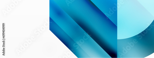 Minimalist marvel - squares and circles unite in harmonious geometry. Muted tones weave serene backdrop where structured tiles form dance of timeless elegance, epitomizing modern simplicity