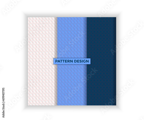 Simple and modern patterns design template