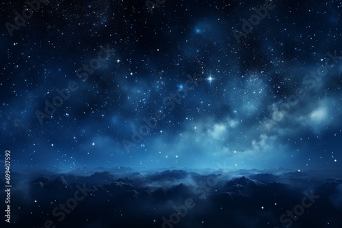 night sky with stars