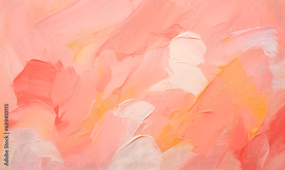 Acrylic paint strokes. Abstract background in pink colors, Generative AI Acrylic paint strokes. Abstract background in pink colors, Generative AI